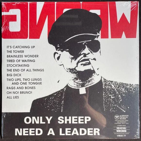 Nomeansno – Wrong – Limited Edition Red Colored Vinyl, Reissue 2024 Jello Biafra - Picture 2 of 2